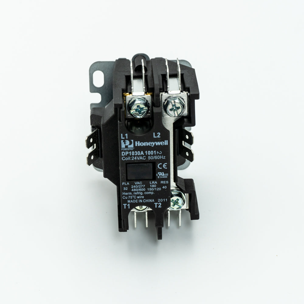 Honeywell DP1030A1001 24VAC 1 Pole Definite Purpose Contactor, 30AMP