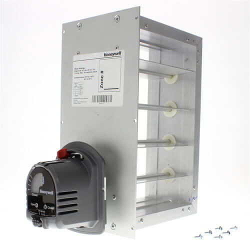 Honeywell TrueZONE ZD8x20TZ 8in x 20in Parallel Blade Zone Damper