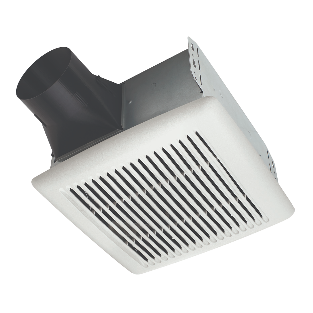 Broan A80 Flex Series 80 CFM Ceiling Roomside Installation Bathroom Exhaust Fan