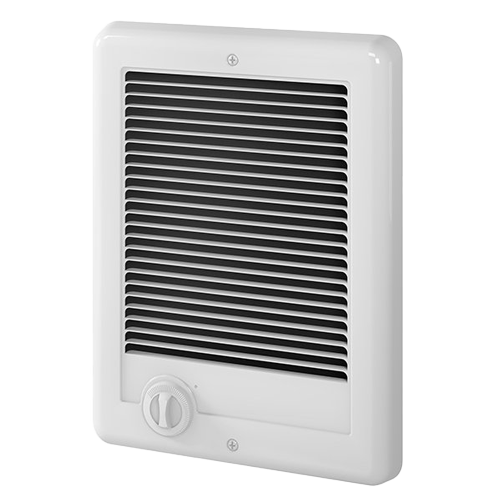 Cadet CSC101TW (67508) Com-Pak Electric Fan-Forced Heater with Thermostat, 1000W, 120V, White