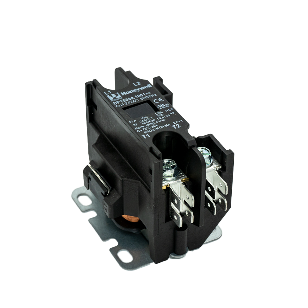 Honeywell DP1030A1001 24VAC 1 Pole Definite Purpose Contactor, 30AMP