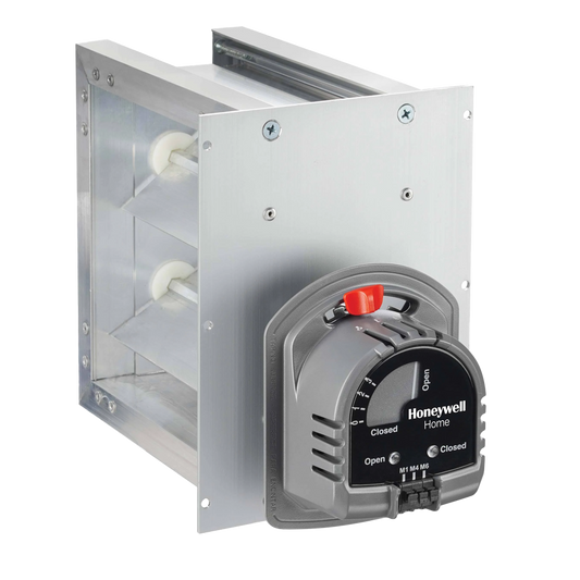 Honeywell ZD8X26TZ 8 in. x 26 in. Parallel Blade Damper
