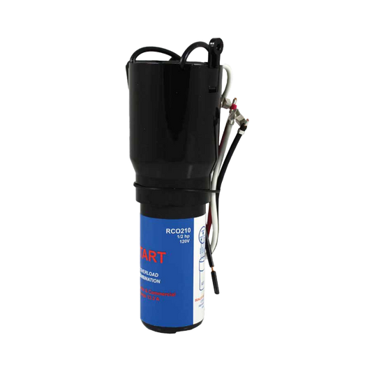 Supco RCO810 115V Solid-State Hardstart Relay Capacitor Overload