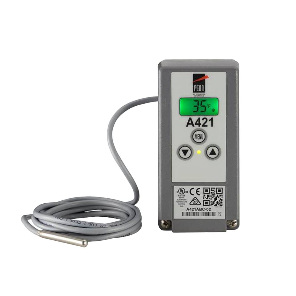 Johnson Controls A421ABD-02C Line-voltage Type 1 Electronic Temperature Control