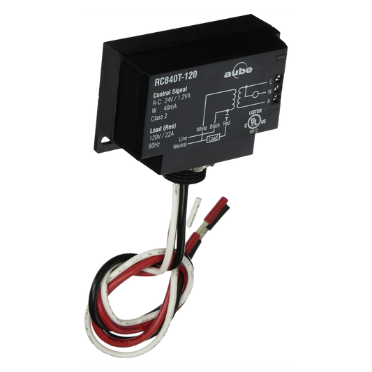 Resideo/Honeywell AUBE RC840T-120 Electromechanical Relay W/ 24V - 120V Transformer